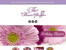 Tablet Screenshot of flowershoppenc.com